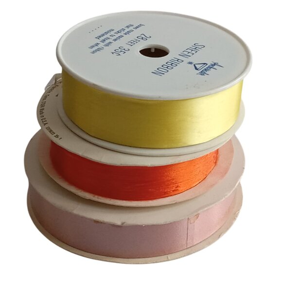 🎯 10 for $10 / 3 Rolls of Vintage Ribbon - Picture 4 of 8